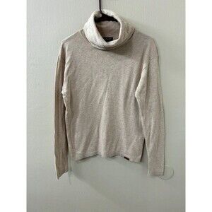 Ariat Beige Turtleneck Pullover Thin Knit Sweater